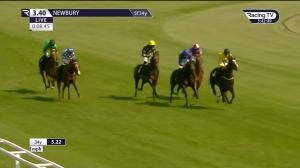 Video preview image for Newbury 15:40 - Follow @betvictor On Twitter Nursery Handicap (4)