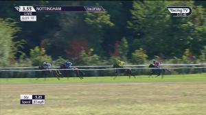 Video preview image for Nottingham 15:55 - Weatherbys Racing Bank Fillies' Handicap (3)