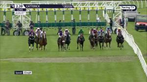 Video preview image for Catterick Bridge 14:20 - Like Racing TV On Facebook Nursery Handicap (6)