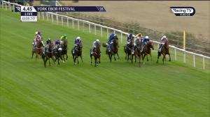 Video preview image for York 16:45 - Or8wellness EBF Stallions Nursery Handicap (2)