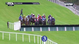 Video preview image for Ballinrobe 18:30 - Burke Family Clonbur Memorial Handicap Hurdle (Div 2) 