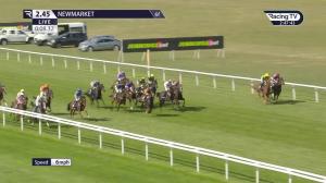 Video preview image for Newmarket 14:45 - £100,000 Tattersalls Somerville Auction Stakes (2)