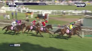 Video preview image for Cartmel 15:25 - Hadwins Mares' Handicap Hurdle (Qualifier) (4)
