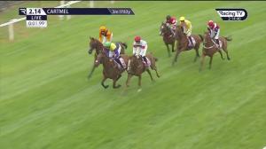 Video preview image for Cartmel 14:14 - Monks Bistro Handicap Hurdle (3)