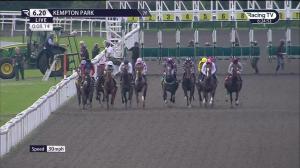 Video preview image for Kempton Park 18:20 - Cp Dynes / British Stallion Studs EBF Novice Stakes (4)