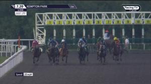 Video preview image for Kempton Park 19:20 - Longines Irish Champions Weekend 10&11 September EBF Maiden Fillies' Stakes (3)