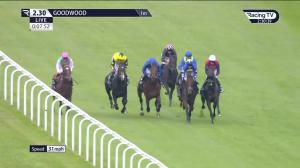Video preview image for Goodwood 14:30 - European Breeders Fund EBF Peter Willett Future Stayers' Maiden Stakes (Sire and Dam-Restricted) (2)