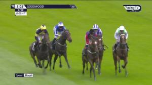 Video preview image for Goodwood 15:05 - William Hill Scratch Of The Day Fillies' Nursery Handicap (2)