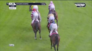 Video preview image for Epsom Downs 13:05 - Fit Show 23-25 May 2023 EBF Restricted Novice Stakes (4)