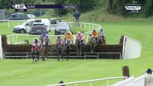 Video preview image for Sligo 14:00 - Irish Stallion Farms European Breeders Fund Mares Beginners Chase 