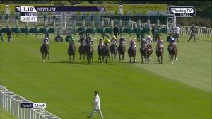 Video preview image for Newbury 13:10 - RacingTV EBF Novice Stakes (4) (Div 1)