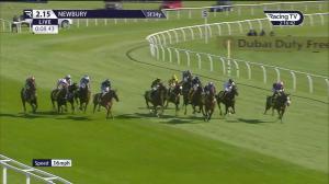 Video preview image for Newbury 14:15 - Dubai International Airport World Trophy Stakes (Group 3) (1)