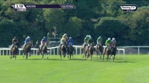 Video preview image for Navan 15:10 - Navan Racecourse Ladies Handicap Hurdle