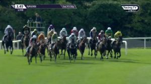 Video preview image for Navan 15:45 - Bar One Racing 50 Euro Free Bet Handicap Hurdle