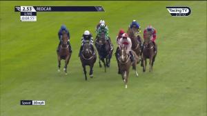 Video preview image for Redcar 14:53 - British EBF Supports Racing To School Future Stayers Maiden Stakes (Sire and Dam Restricted) (4)