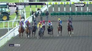 Video preview image for Kempton Park 17:15 - Unibet Horserace Betting Operator Of The Year Restricted Novice Stakes (5) (Div 2)