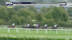 Video preview image for Roscommon 16:10 - Ballymore Group Irish European Breeders Fund Kilbegnet Novice Chase (Grade 3)