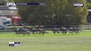 Video preview image for Nottingham 13:35 - EBF & The Fairfax Saddles Oh So Sharp Maiden Fillies' Stakes (4)