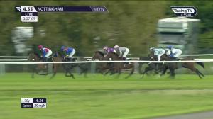 Video preview image for Nottingham 16:55 - Watch On Racing TV Handicap (4) (Div 2)