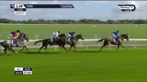 Video preview image for York 14:40 - Coral "Beaten-by-a-length" Free Bet Handicap (2)