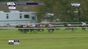 Video preview image for Nottingham 14:55 - Join Racing TV Now Nursery Handicap (5)