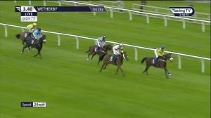 Video preview image for Wetherby 15:40 - Tom Richmond Memorial Handicap Hurdle (3)