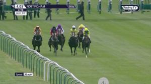Video preview image for Nottingham 16:05 - Racing TV Extra Nursery Handicap (4)