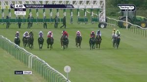 Video preview image for Nottingham 16:40 - Watch On Racing TV Handicap (3)