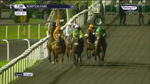 Video preview image for Kempton Park 19:00 - Unibet 3 Uniboosts A Day Handicap (Qualifier) (3)