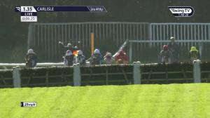Video preview image for Carlisle 13:35 - Welcome Back To The Jumps Conditional Jockeys' Handicap Hurdle (Qualifier) (4)