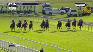 Video preview image for Redcar 14:34 - Sam Hall Memorial Handicap (5)