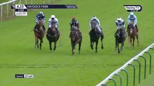 Video preview image for Haydock Park 16:33 - Accor Leading Jockey and Trainer Challenge Nursery Handicap (5)