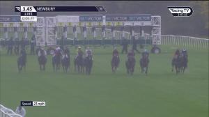 Video preview image for Newbury 15:45 - Download The BetVictor App Handicap (3)