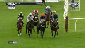 Video preview image for Kelso 15:23 - Simpsons Malt Handicap Hurdle (Qualifier) (4) (Div 2)