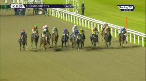 Video preview image for Chelmsford City 20:30 - Support The Injured Jockeys Fund Handicap (6)