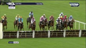 Video preview image for Aintree 13:30 - Jewson Click and Collect Conditional Jockeys' Handicap Hurdle (Qualifier) (3)
