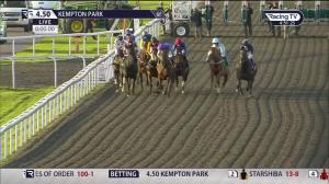 Video preview image for Kempton Park 16:50 - Unibet Horserace Betting Operator Of The Year Classified Claiming Stakes (5)