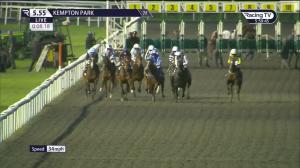 Video preview image for Kempton Park 17:55 - Unibet Support Safe Gambling Novice Stakes (5)