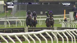 Video preview image for Stratford-on-Avon 13:30 - Claire Dyson Equine Water Treadmill Conditional Jockeys' Selling Hurdle (5)