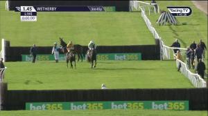 Video preview image for Wetherby 13:45 - Bet365 Novices' Chase (3)