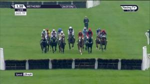 Video preview image for Wetherby 13:50 - Bet365 Novices' Hurdle (3)