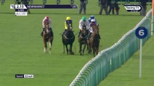 Video preview image for Newmarket 14:13 - Watch Racing TV Free For 31 Days Nursery Handicap (4)
