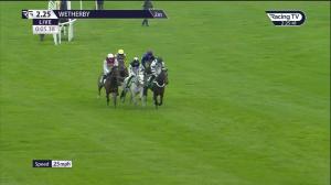 Video preview image for Wetherby 14:25 - Bet365 Mares' Hurdle (Listed) (1)