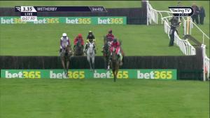 Video preview image for Wetherby 15:35 - Bet365 Charlie Hall Chase (Grade 2) (1)