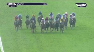 Video preview image for Galway 16:38 - Colm Quinn Bmw Handicap Hurdle (Div 2)