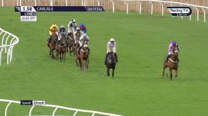 Video preview image for Carlisle 13:58 - Visit racingtv.com Handicap Hurdle (Qualifier) (4)