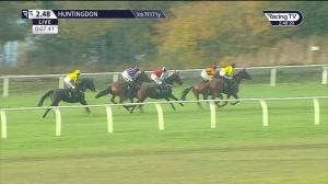 Video preview image for Huntingdon 14:48 - Follow Racing TV On Twitter Juvenile Hurdle (4)