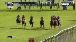 Video preview image for Redcar 12:20 - racingtv.com/freetrial EBF Novice Stakes (5) (Div 1)