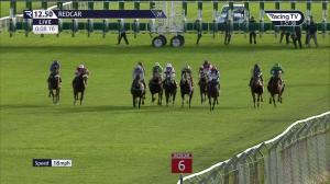 Video preview image for Redcar 12:50 - racingtv.com/freetrial EBF Novice Stakes (5) (Div 2)