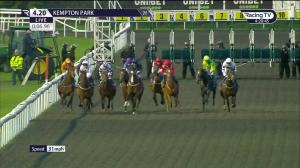 Video preview image for Kempton Park 16:20 - Unibet Horserace Betting Operator Of The Year Nursery Handicap (6)